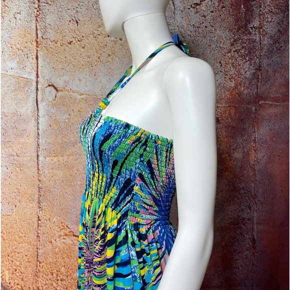 Tropical maxi dress NWT - Picture 4 of 8